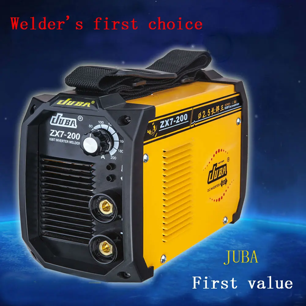 

The last two loss-making sales ZX7-200 inverter DC handmade welder shocking arc welding machine DUBA Made in China TIG welder
