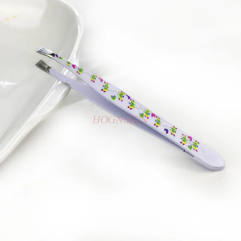

Hair Remover Eyebrow Tweezer Clip Makeup Tools Professional Slant Tip Facial False Eyelashes Forcep Beauty Tool Stainless Steel