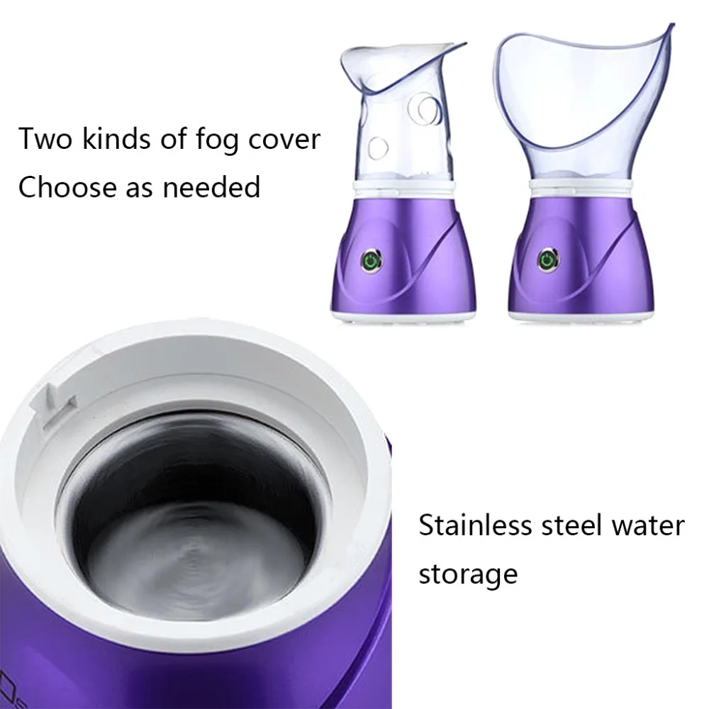 

Face Steamer Moisturizing Mist Steam Sprayer Facial Humidifier Thermal Sprayer Skin Care Deep Cleanser Beauty Instrument