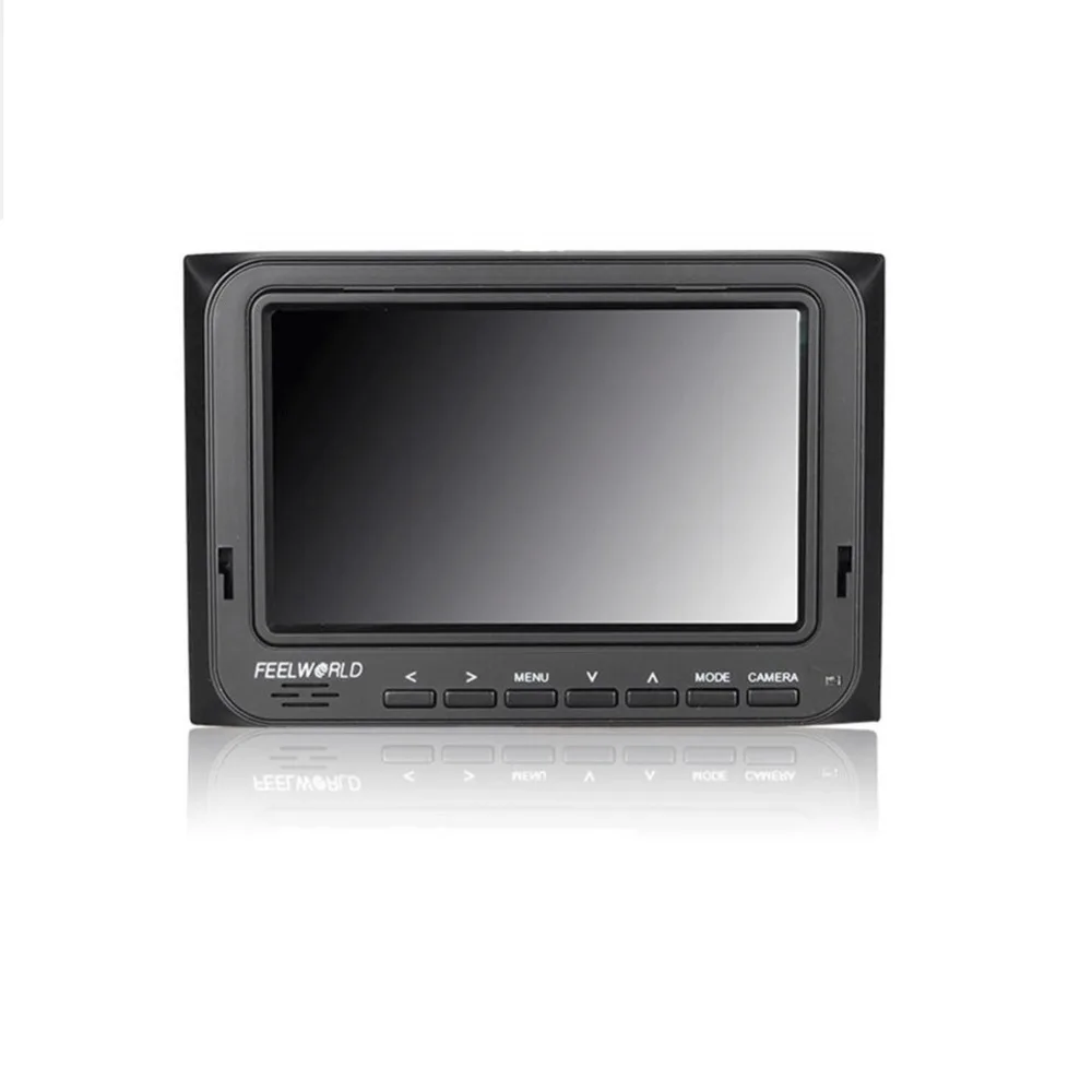 

Feelworld 5 Inch 800x480 Small Camera Field Monitor with HDMI AV Input HDMI Output Peaking Focus Check Field FWT-5D/O