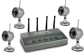 

2.4Ghz 4 channels 4 Picture Display digital wireless security camera system Wireless Baby Monitor