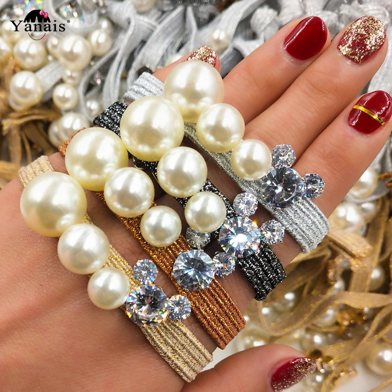 Fashion Women Elastic Hair Band Hair Accessories L...