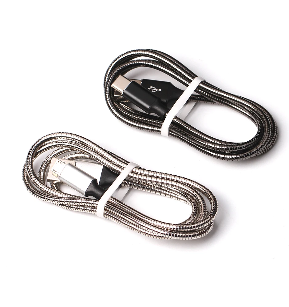 APPACS Micro USB кабель металлическое зарядное устройство кабель для samsung Xiaomi Huawei HTC Android мобильный телефон Быстрая Зарядка Кабели синхронизации данных
