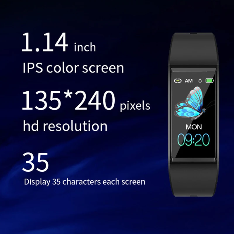 Трекер сна для женщин и период напоминания смарт браслет часы измерения