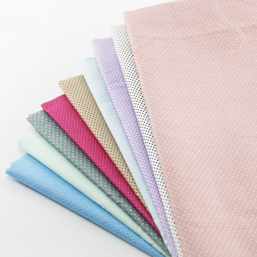 David accessories 50*145 см горошек лоскутное хлопчатобумажная ткань для ткани балдахин для детской кроватки домашние Ткань для шитья, c2020