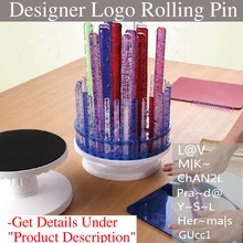 3 размера акриловая скалка для помадки украшения торта тесто ролик для выпечки Кухонные инструменты для приготовления пищи аксессуары