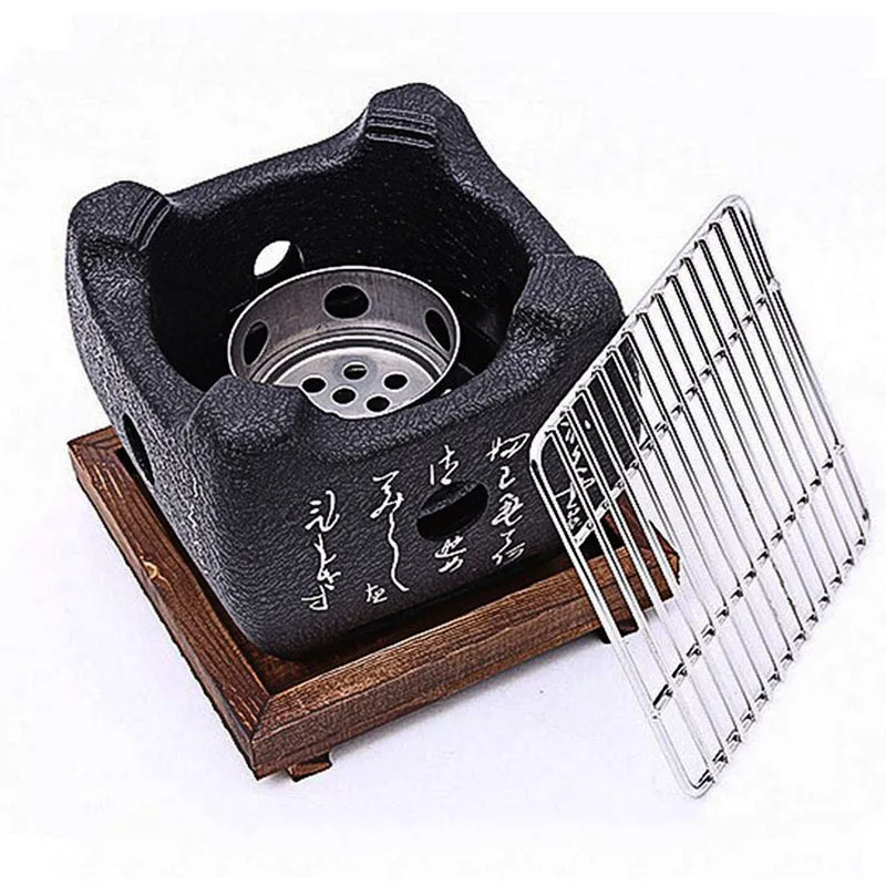 

Japanese Style BBQ Grill Portable Barbecue Stove Cooking Oven Food Carbon Furnace 2-4 People Charcoal bbq Grill Accessories