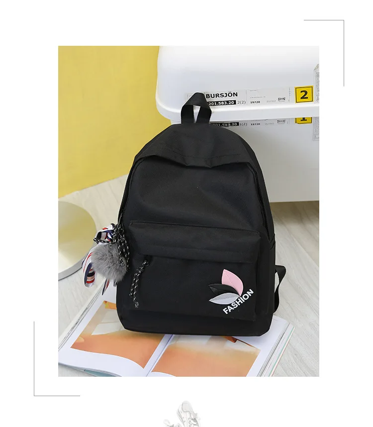 2018 New Women Canvas Backpacks High Quality School Bags for Teenage Girls Fashion Colleage Students Backbag Women Rucksacks 23