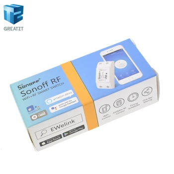 

Sonoff RF WiFi Smart Switch Interruptor 433Mhz RF Receiver Intelligent Remote Wireless Control For Smart Home Wi-fi Light Switch