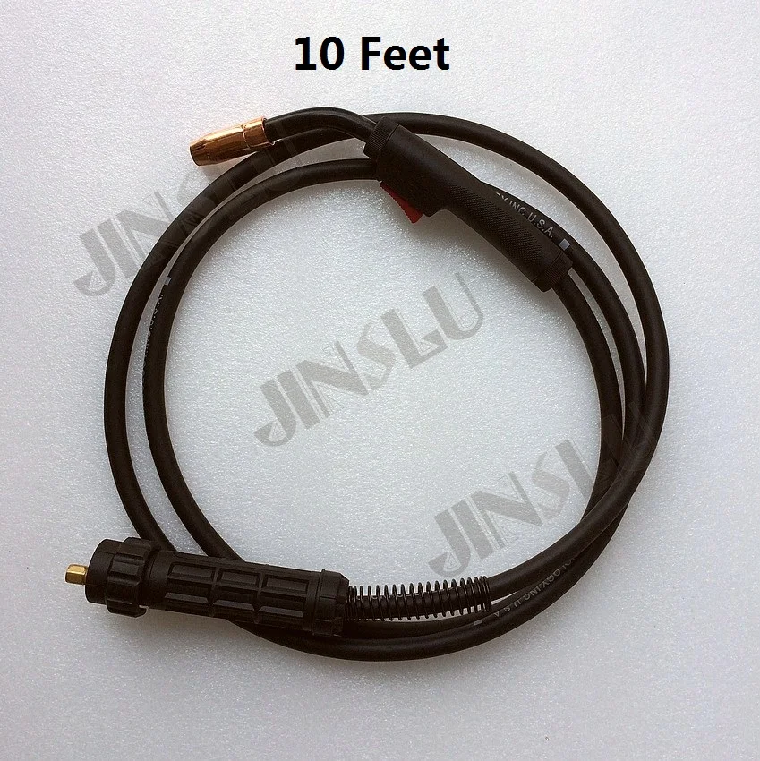 10 Feet 180A Euro Connector Replacement MIG Welding Gun Torch Tweco