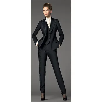 

Customized new fashion elegant temperament ladies suit two-piece suit (jacket + pants) ladies business office formal suit dress