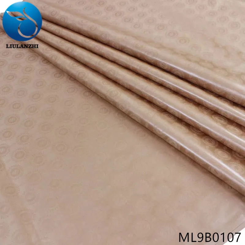 ML9B0107 LIULANZHI Базен riche getzner африканская ткань лучшее качество нигерийская хлопковая ткань 10 ярдов/партия для вечерние одежды ML9B01 - Цвет: ML9B0107