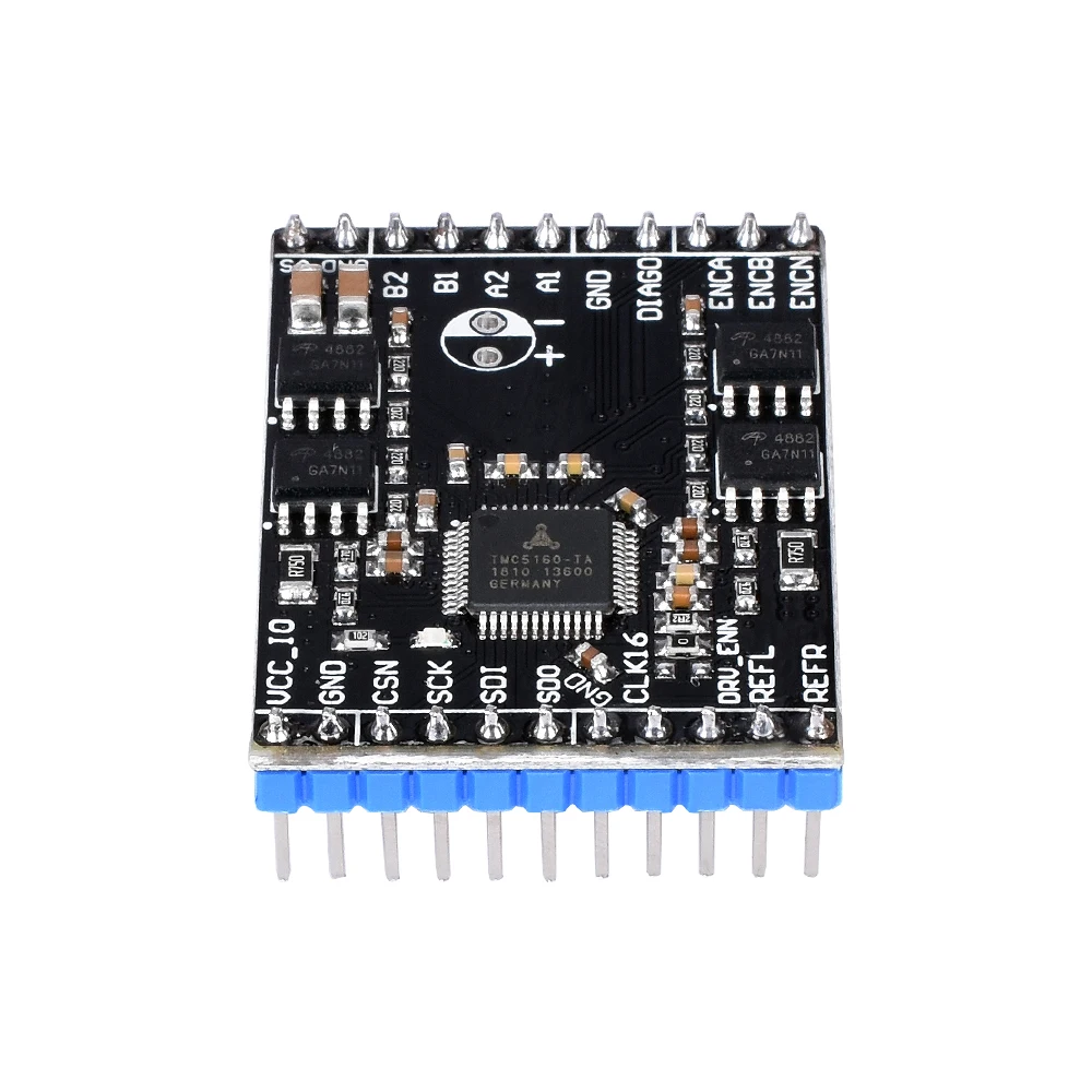 3D طابعة أجزاء TMC5160TA-V1.0 عالية الطاقة محرك متدرج سائق TMC5160 StepStick سوبر الصامت مع StealthChop/SpreadCycle