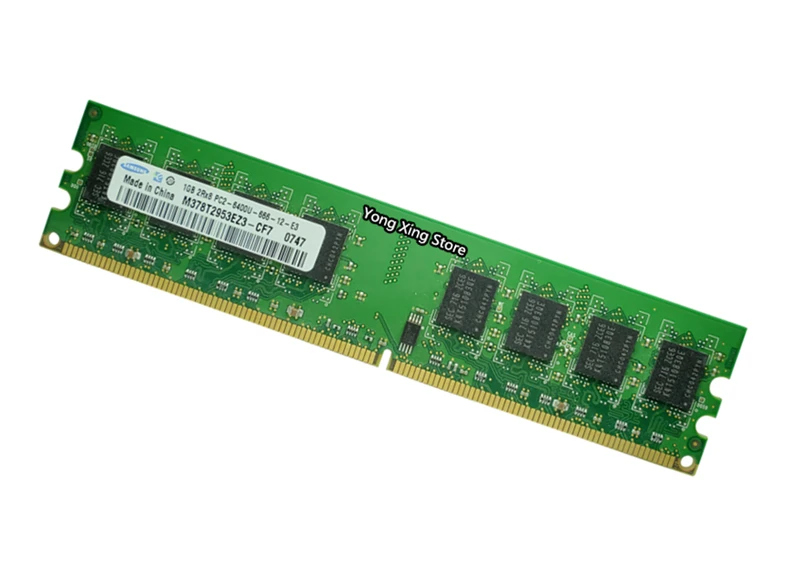 Samsung настольная память 1 ГБ PC2-6400 DDR2 800 МГц компьютер PC ram 800 1G 240-pin
