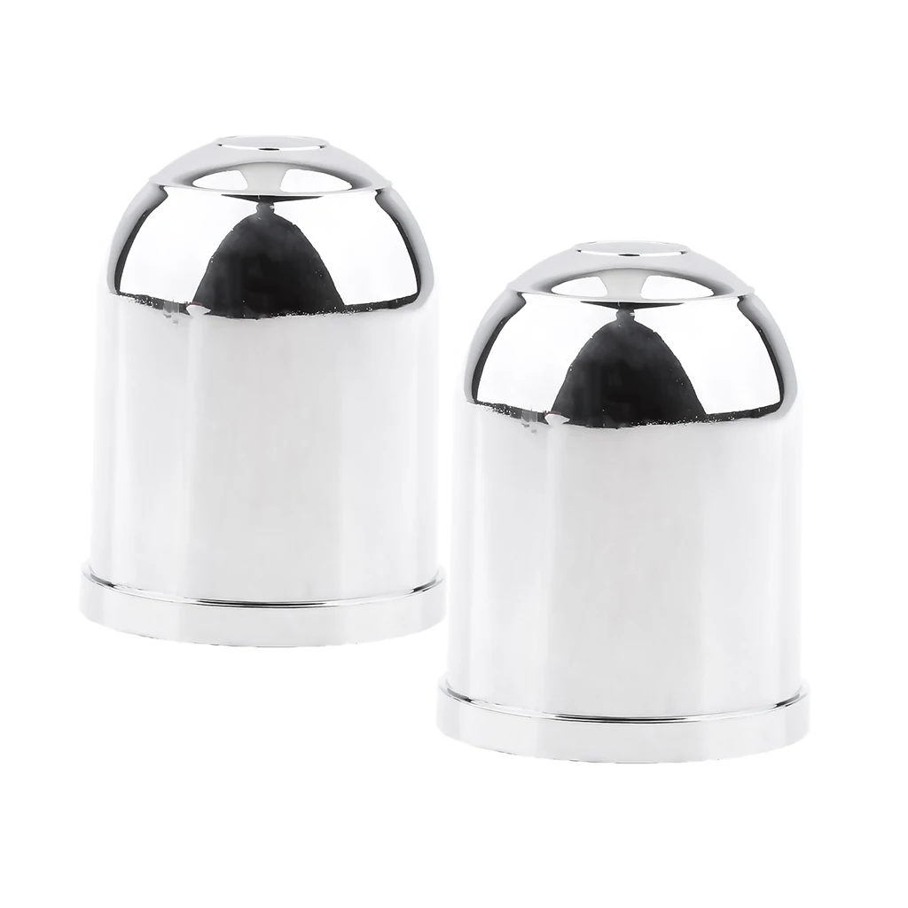 Dual Universal 50mm Plastic Tow Bar Ball Cover Cap Towing Hitch Caravan Trailer Protective Case Silver Cap Chrome Dual Universal 50mm Plastic Tow Bar Ball Cover Cap Towing Hitch Caravan Trailer Protective Case Silver Cap Chrome