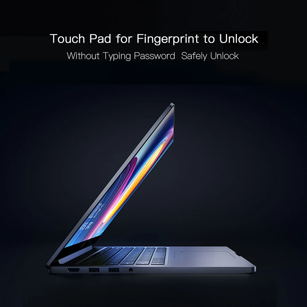 Original Xiaomi Notebook Pro 15.6'' Intel Core i5 8GB i7 16GB Laptop MX250 2GB GDDR5 Fingerprint Recognition 256G/512G Computer