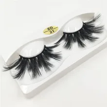 Eye Lashes Wholesale Faux 25 mm Mink Eyelashes Handmade Thickness Fluffy Dramatic Eyelashes Maquillaje Lashes Mink