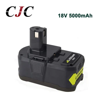 

Eleoption 18V 5000mAh Li-Ion Rechargeable Battery For Ryobi P108 RB18L40 P2000 P310 For Ryobi For ONE+ BIW180