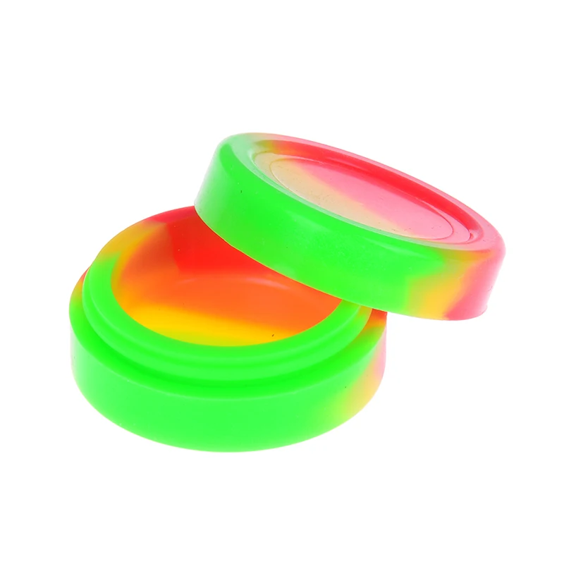 

10ml Silicone Pill Case Nonstick Container Cosmetic Medicine Boxes Medical Drugs Tablet Empty Holder Box Random Color