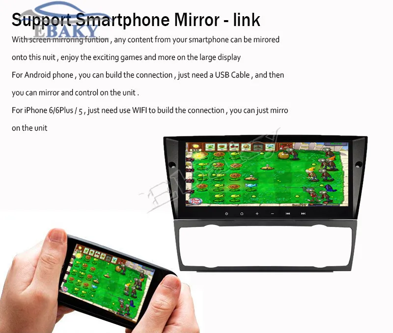 Perfect NaviTopia 8.8inch 8 core RAM 2G ROM 32G Android 8.1 Car Radio for BMW E90 2005 2006 2007 2008 2009 2010 2011 2012 With Wifi 26