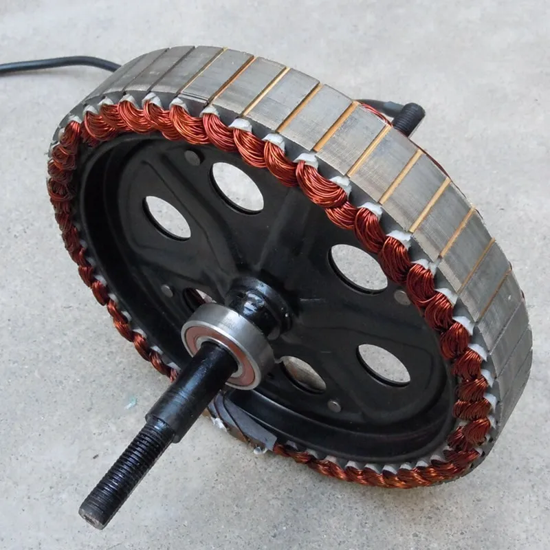 Электрический самокат бесщеточный мотор части 48V 800 W/1000 W ротор/Байк, способный преодолевать Броды мотор статор G-M028