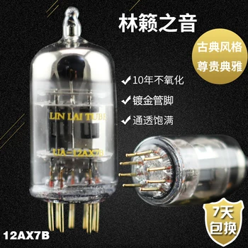 

Free Shipping 2pcs Linlai Natural Sound Series UA 12AX7B(12AX7,12AX7-T,12AX7-TA) Amplifier HIFI Audio Vacuum Tube