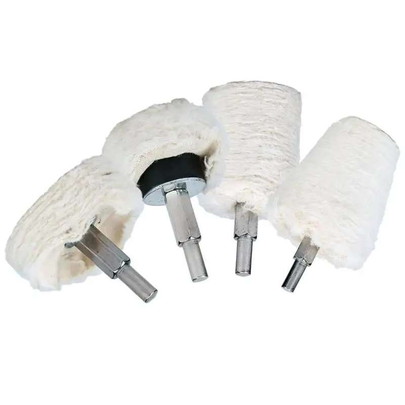 

Jewelry Mirror Polishing Wheel T Type Polishing Mop Buffing Cloth Wheel Grinding Head Abrasive Tools Dremel Accessories
