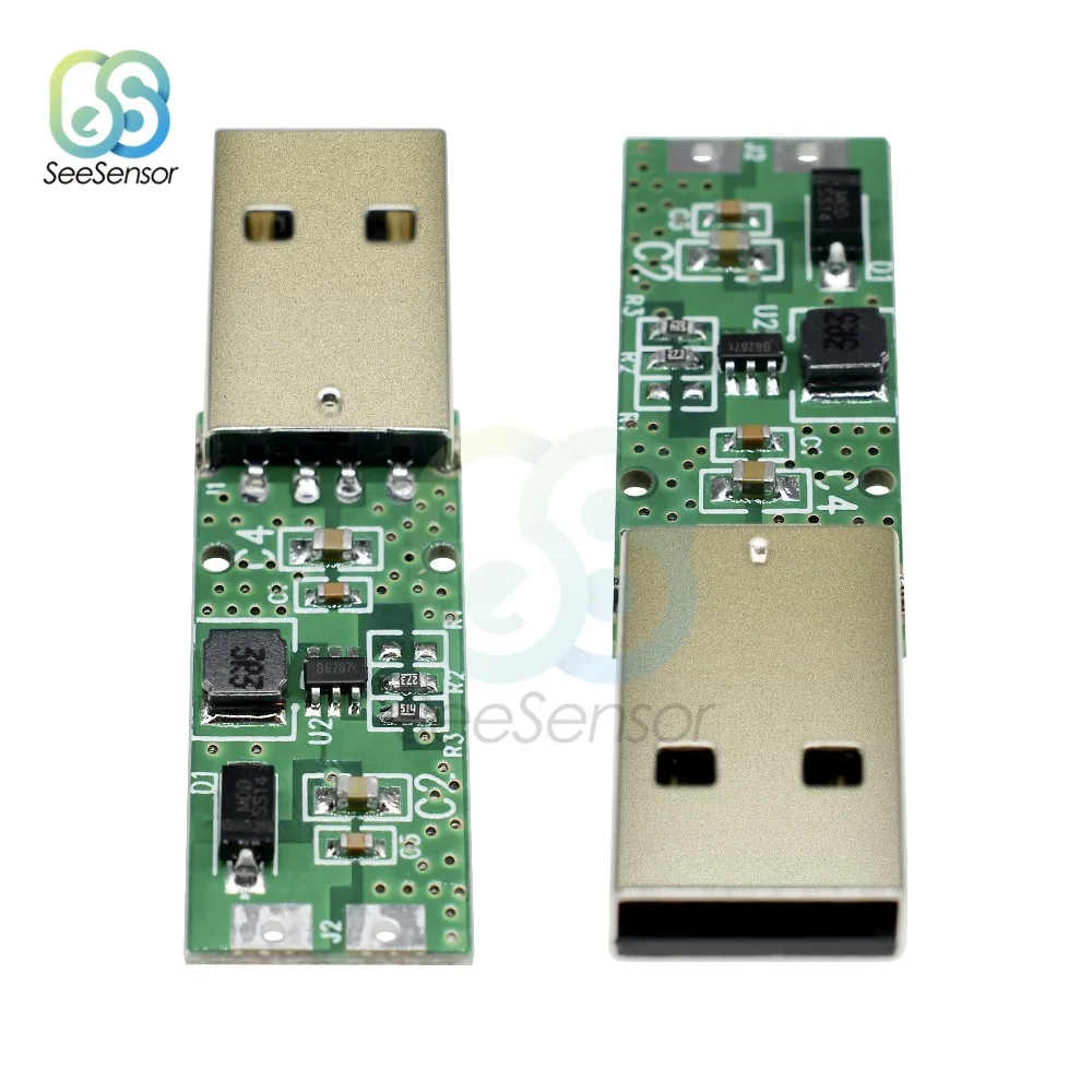 DC-DC 5 В до 12 В 2A USB Повышающий Модуль питания плата повышающий преобразователь для DIY Kit входное напряжение DC 4,2 в-5,2 в