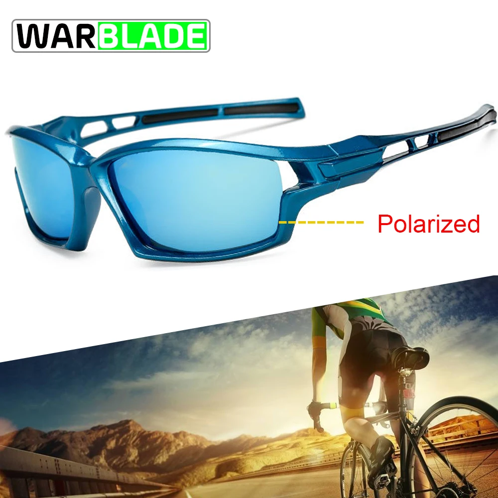Sport Sunglasses Polarized Cycling Glasses UV400 Bicycle Glasses Men Women Cycling Sunglasses Fishing Running Eyeware WarBLade Sport Sunglasses Polarized Cycling Glasses UV400 Bicycle Glasses Men Women Cycling Sunglasses Fishing Running Eyeware WarBLade