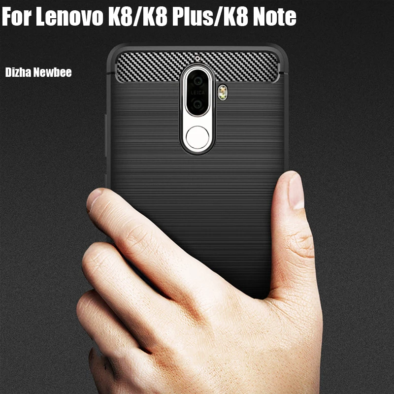 

For Lenovo K8 Silicon protective Case For Lenovo K8 Plus Case Phone Case K8 Note TPU Phone Case Cover Ultra Slim Luxury+gift