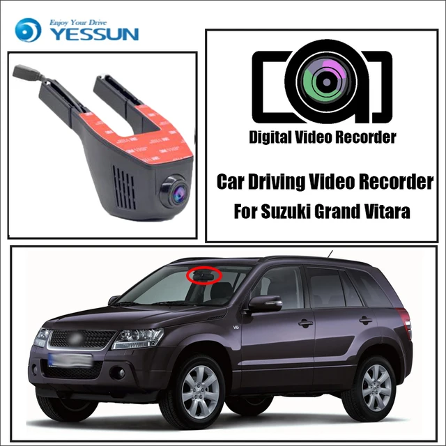 Modest YESSUN Car Driving Video Recorder DVR Mini Control APP Wifi Camera FHD 1080P Registrator Dash Cam for Suzuki Grand Vitara