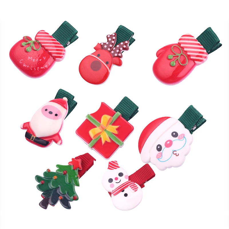 Christmas Hair Accessories Christmas Tree Bells, Snowmen ...