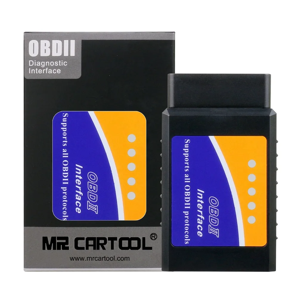 Топ PICI8F25K80 чип ELM327 Bluetooth лучшее оборудование V1.5 OBD II OBD2 ELM 327 автомобилей