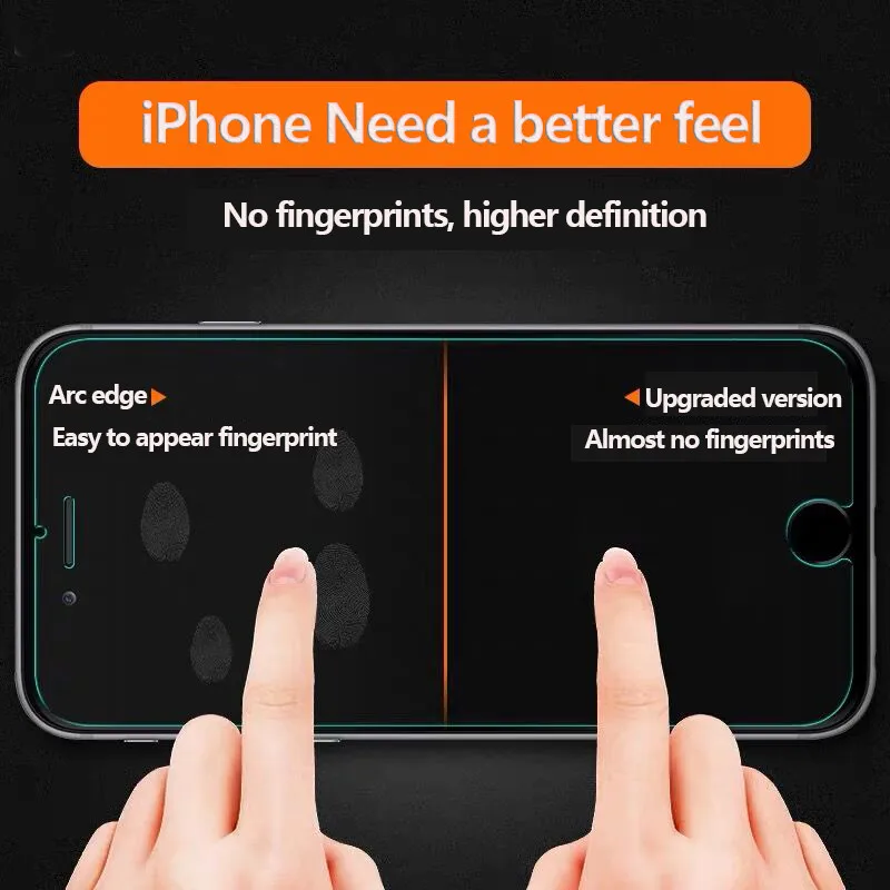 protective glass for iPhone 6 6S 7 8 plus X glass on iphone 7 6 8 X R XS MAX screen protector iPhone 7 6 screen protection XR