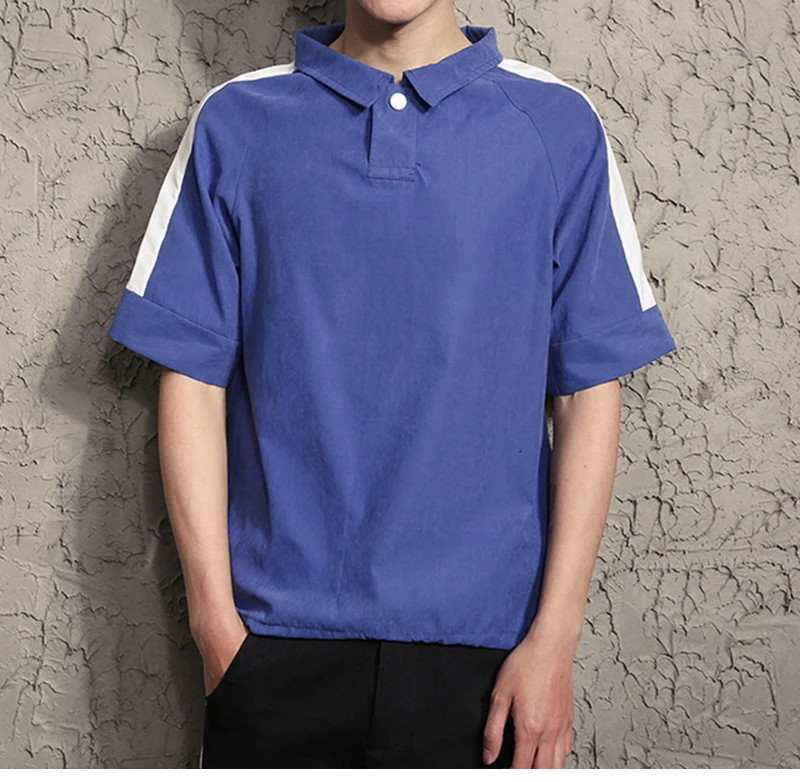 Summer Mens Fashion Polo Shirts (8)
