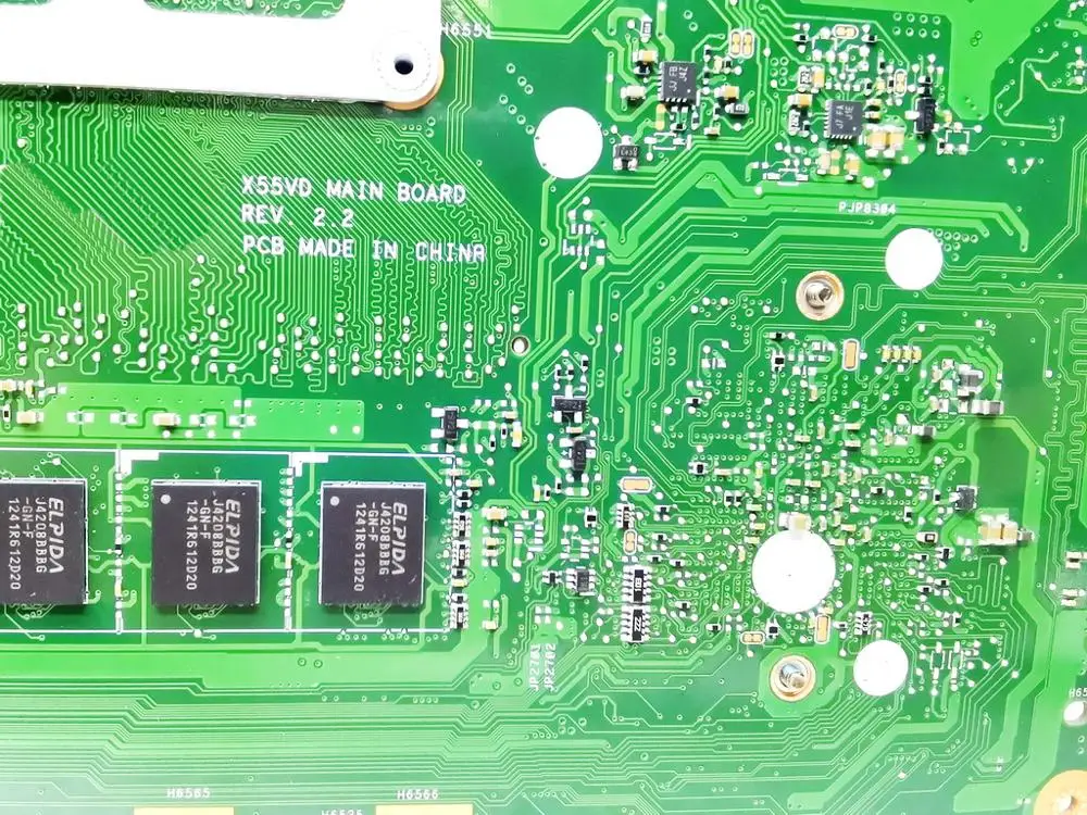  Original for ASUS X55VD laptop motherboard X55VD HM76 4GB REV 2.2 tested good free shipping