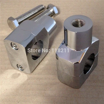 

1" Motorcycle 25mm Handlebar Riser For Harley Honda Suzuki Kawasaki Vulcan 900 Yamaha V-Star 650/1100 Road Star 1600/1700