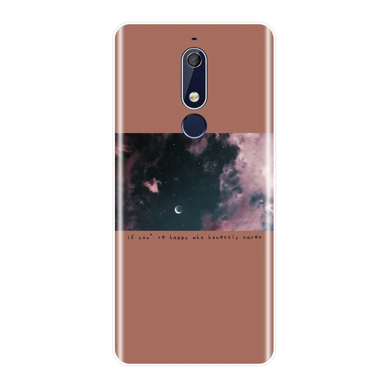 Задняя крышка для Nokia 2 1 3 5 6 7 силиконовый мягкий желтый цветочный чехол телефона