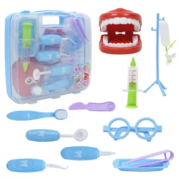 

Children Play-house Game Doctor Nurses Dentists Role Play Game SuitcaseToy Set Baby Kids Pretend Play Educational Toys