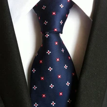 Цветочные жаккардовые Тканые деловые мужские галстуки Gravatas мужские 8 см красные белые цветы синие шелковые галстуки cravate pour homme аксессуары