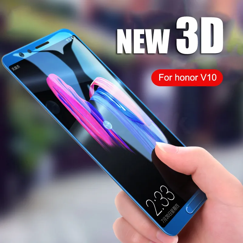 VGCJOK 3D полное покрытие из закаленного стекла для huawei P20 Lite Pro Honor V10 V9 Play Защитная пленка для Honor 9 10 Lite