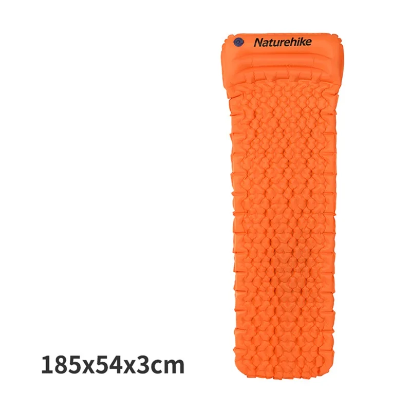 NatureHike Ultralight Sleep Pad Outdoor Moistureproof Camping Mat Air Inflatable Cushion Sleeping Bag Mat Pillow 3 Colors
