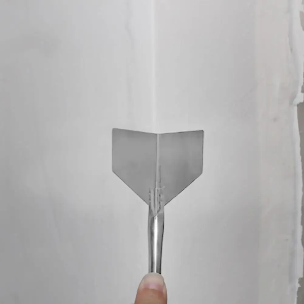 

Stainless Steel Drywall Corner Scraper Finisher Corner Plastering Tools Cleaning Stucco Removal Builder Tool For Building