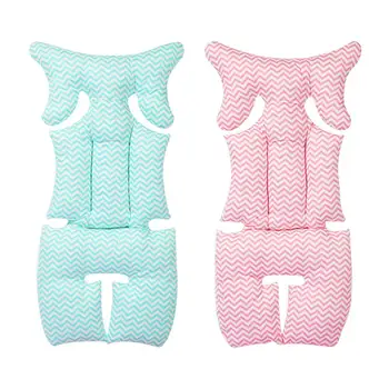 

Baby Blue/Pink Stroller Pad Seat Warm Cushion Pad mattresses Pillow Cover Child Carriage Cart Thicken Pad Trolley Chair Cushion
