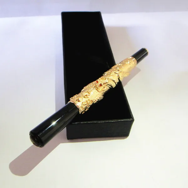 Большая Корпоративная награда для компании Юбилейная брендовая качественная металлическая ручка 80 г/шт. Роскошная золотая цветная ручка с Милая подарочная коробка