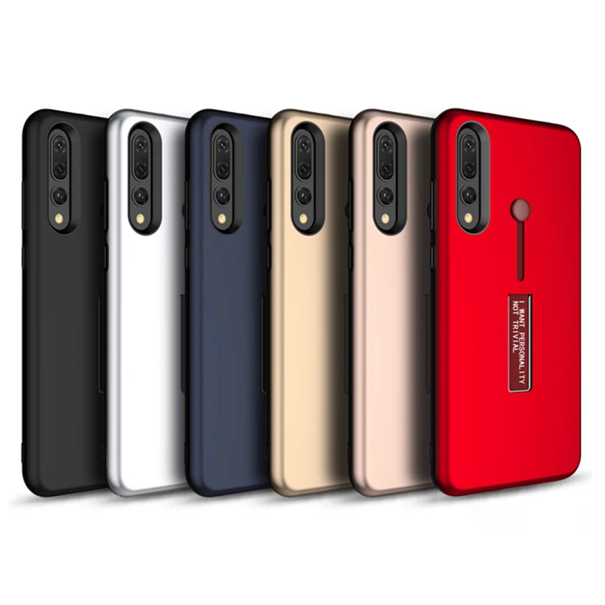 Силиконовый ремешок для Huawei P30 Lite P20 Pro Модный чехол с кольцом и подставкой Nova 3i |