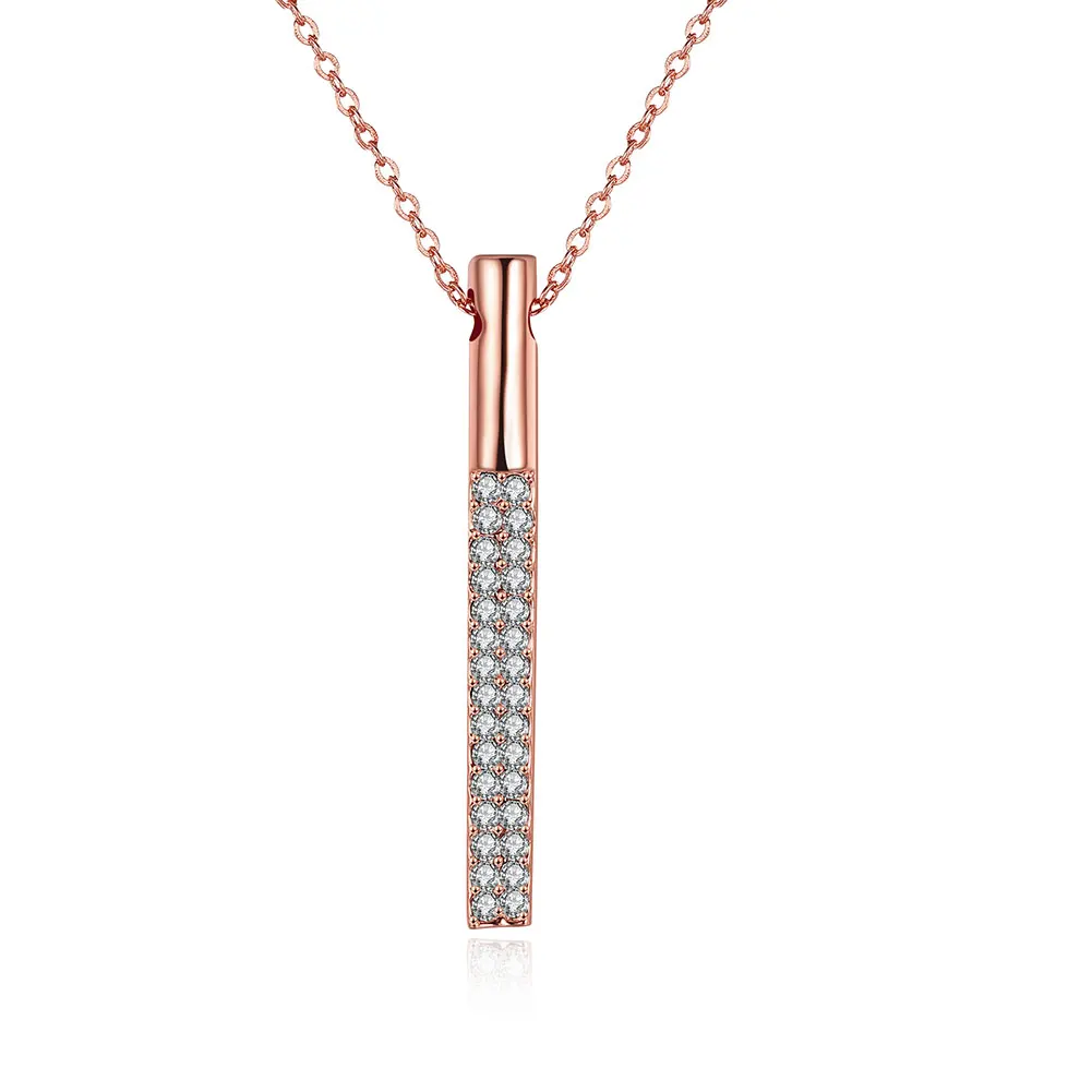 N784 Wholesale Nickle Free Antiallergic 18K Real Gold Plated Necklace pendants New Fashion