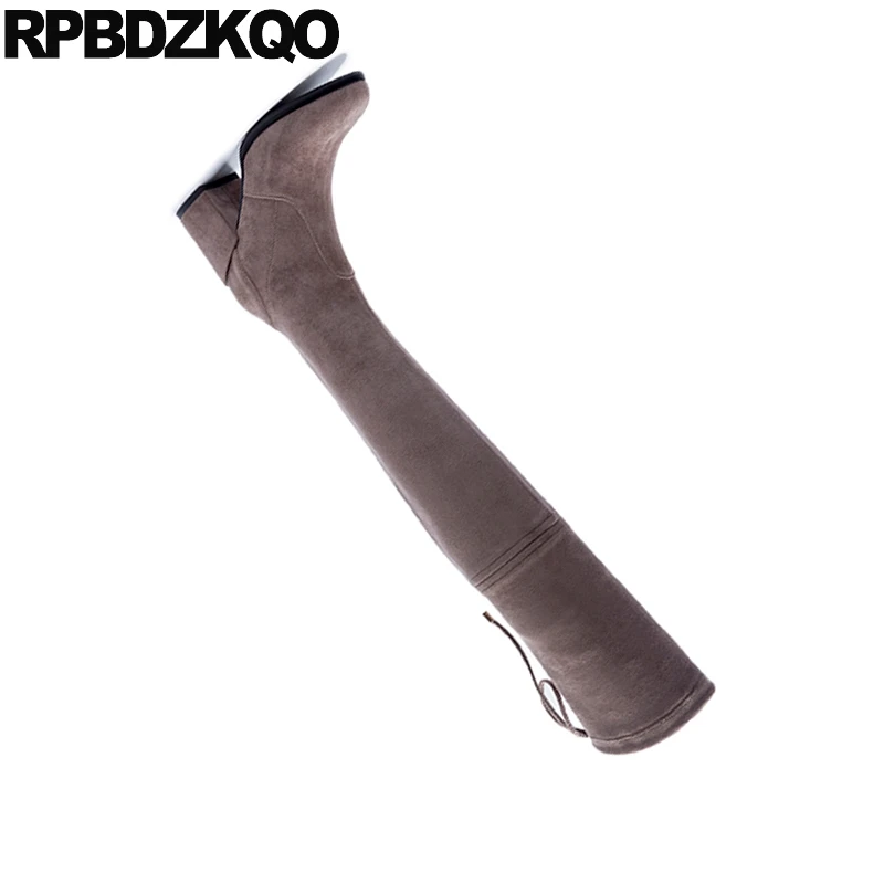 5cm 5 Per Chunky Ginocchio Donne dark Di 5cm 5 Elevator Black 10 black brown 8cm Lungo Qualità 8cm Formato Il light dark Sopra Piatto 8cm 8cm Stivali brown Inverno 5cm 5cm Le Pecora Metà black light Tacco 5cm A dark 5cm Coscia Più Sottile black dark 3 5cm Alto brown 3 Camoscio Scarpe Alta Pelle 5cm 5cm 3 light 5cm 3 Gr light Gray Grande ZHwq7