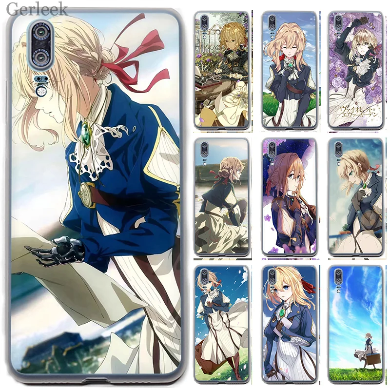 

Case Cover Phone Anime Violet Evergarden For Huawei P8 P9 P10 P20 Pro Lite 2015 2016 2017 P Smart Soft TPU