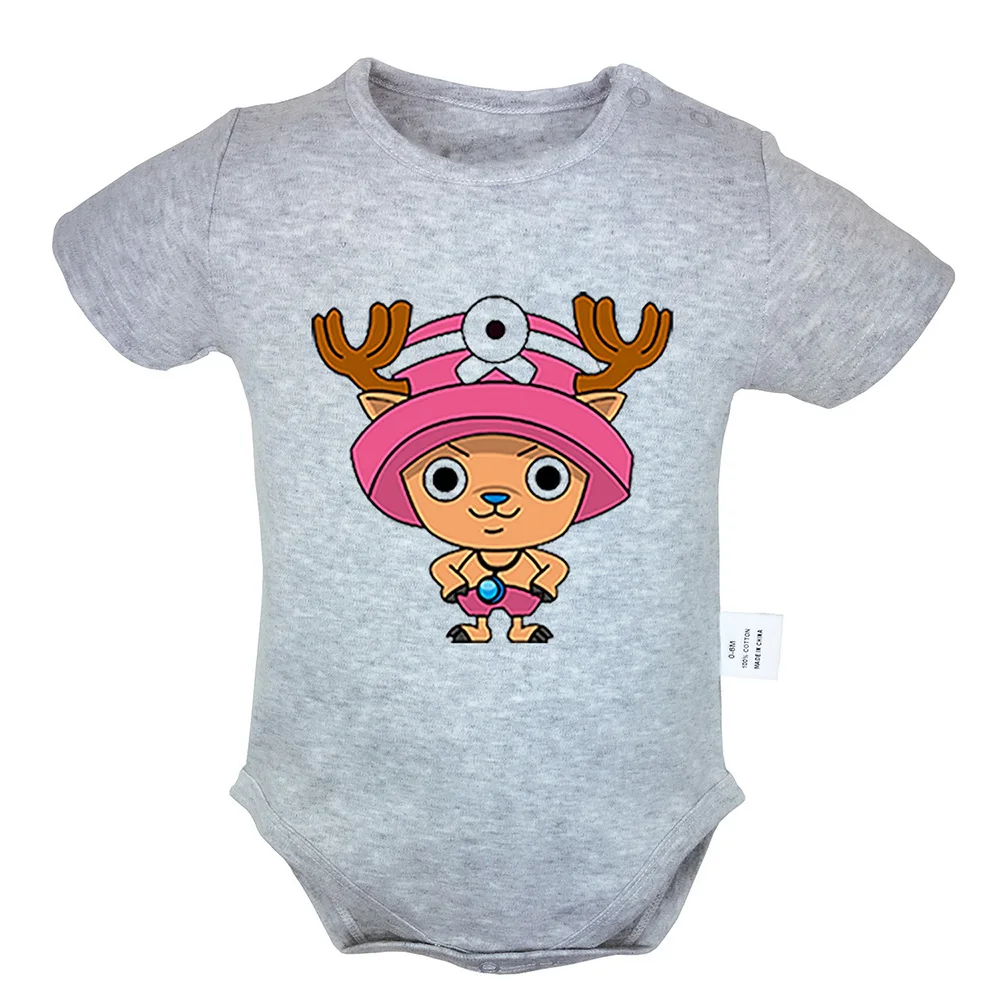 Один предмет Tony Chopper Nami Tattoo Angry Chicken Pink Dumbo Одежда для новорожденных мальчиков и